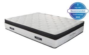 SleepSoul Luna 1000 Pocket Memory Pillow Top Mattress, Single